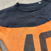 1960’s Orange/Black Kids Prep-Togs Water Print Sweatshirt Size 12