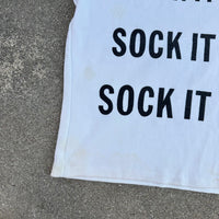 1960’s Sock it to Me Cotton Turtleneck T-Shirt Small