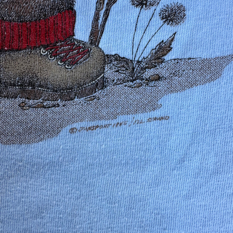 1980’s Jansport Backpack Bear T-Shirt Medium
