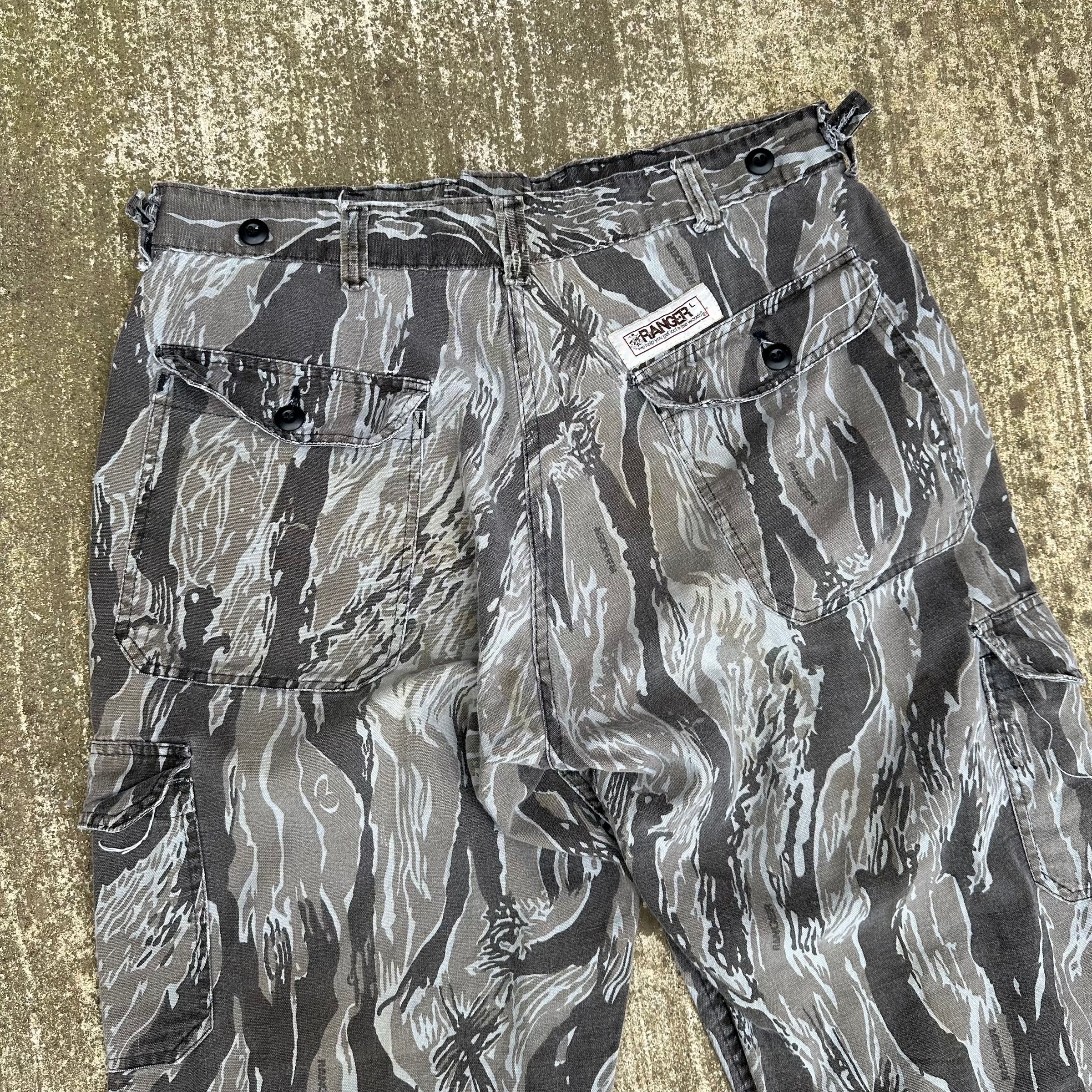 1980’s Ranger Vertical Tiger Stripe Hunting Pants