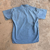 1940’s Roomy Richard Blue HBT Work Shirt Large