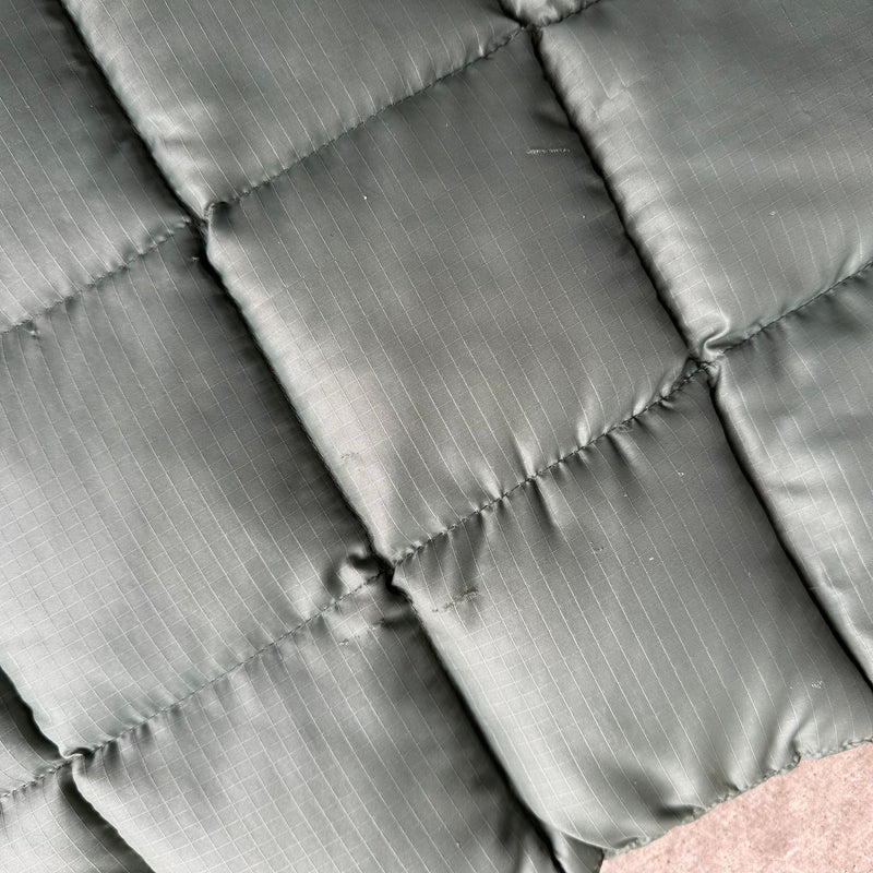 1970’s Eddie Bauer Sage Green Down Puffer Vest Medium