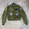 1970’s USAF Patched G-8 WEP Flight Jacket 24” Chest