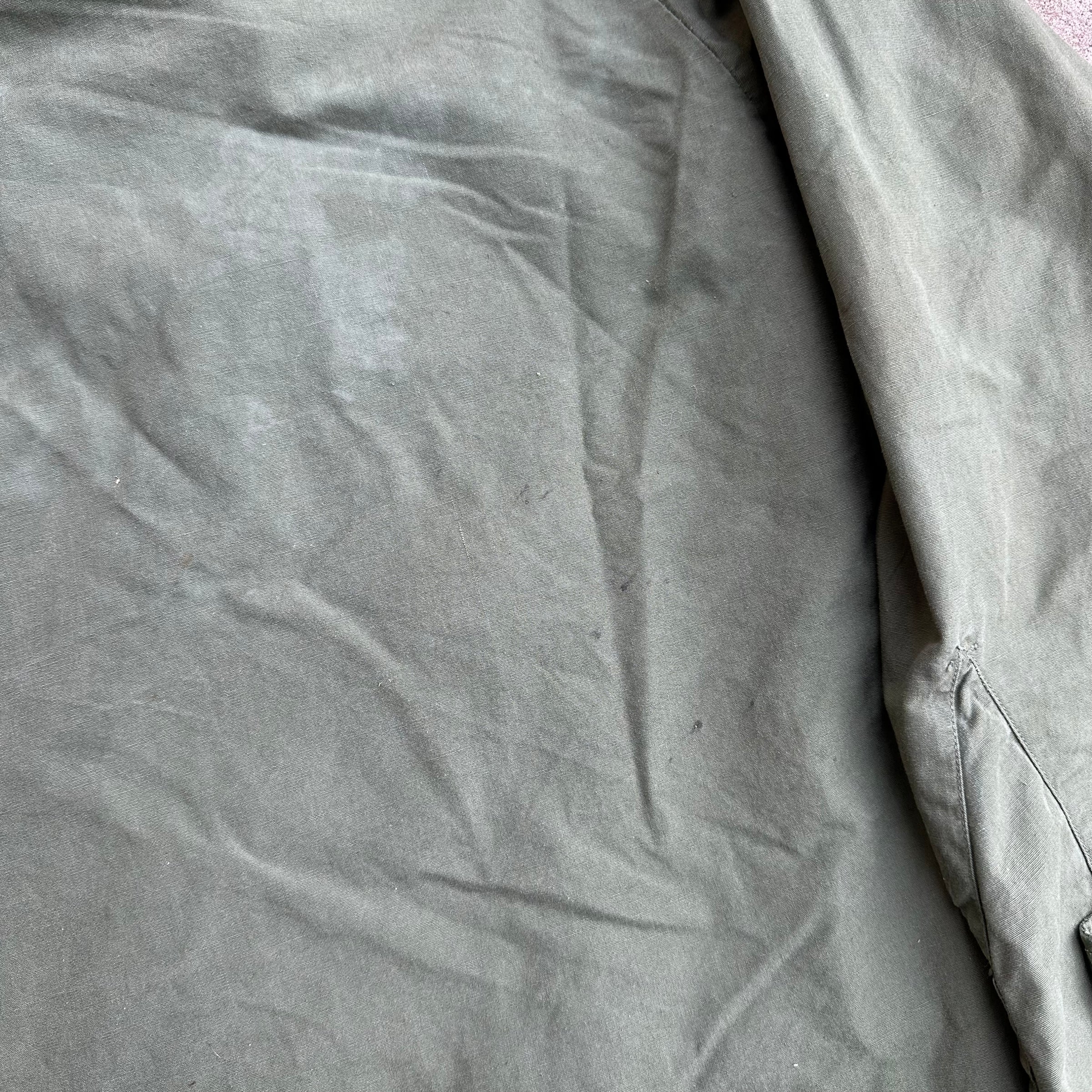 1960’s Vietnam War Poplin Jungle Jacket Small Short