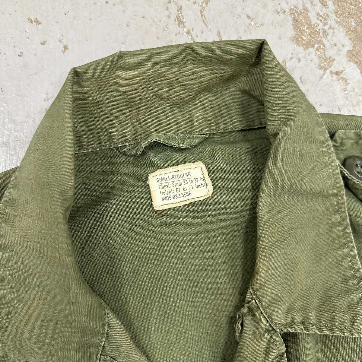 1960’s Vietnam War 2nd Pattern Poplin Jungle Jacket Small Regular