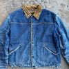 1960’s Wrangler Sherpa Lined Denim Jacket Size 42