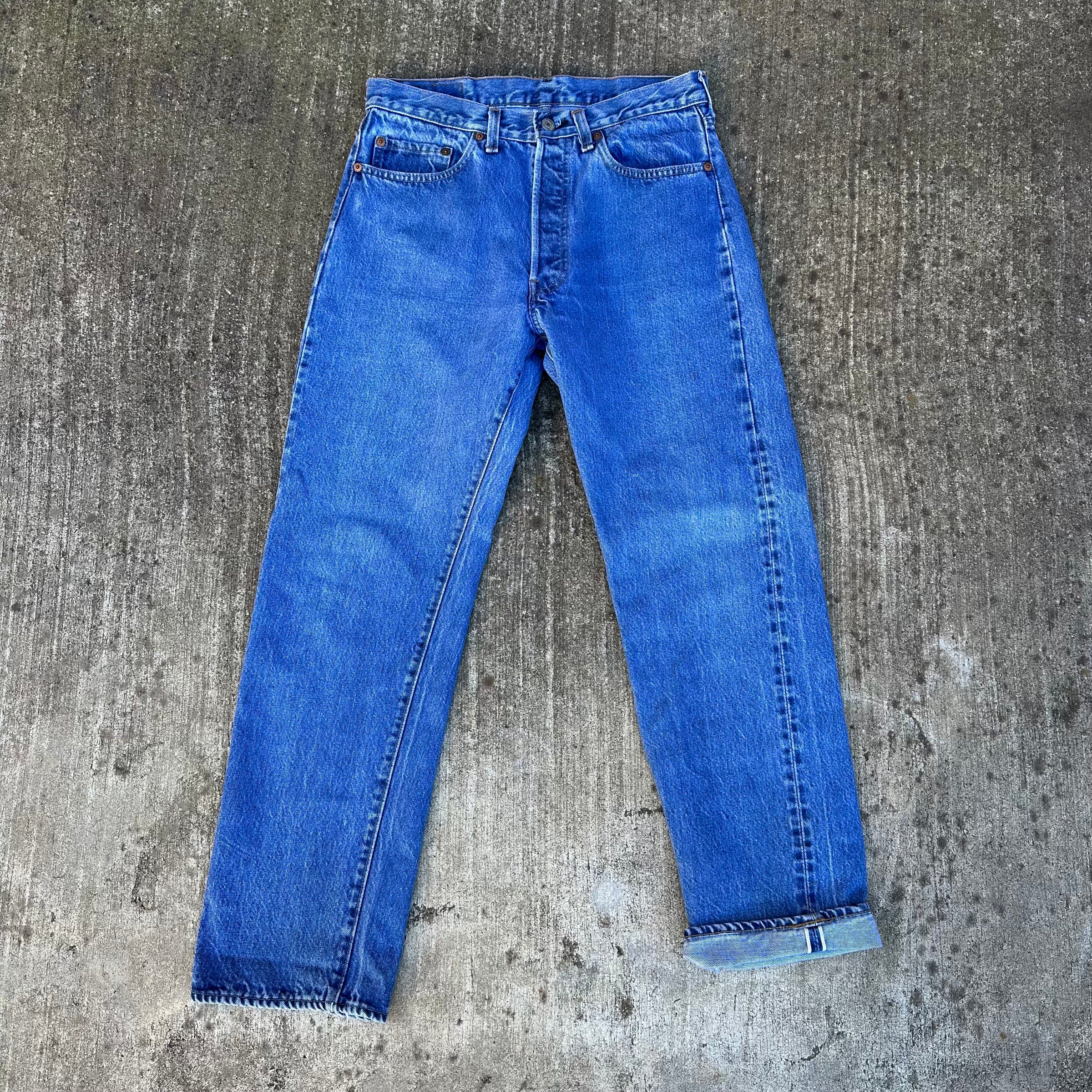 1980’s Levi’s 501 Selvedge Denim Jeans 31” Waist