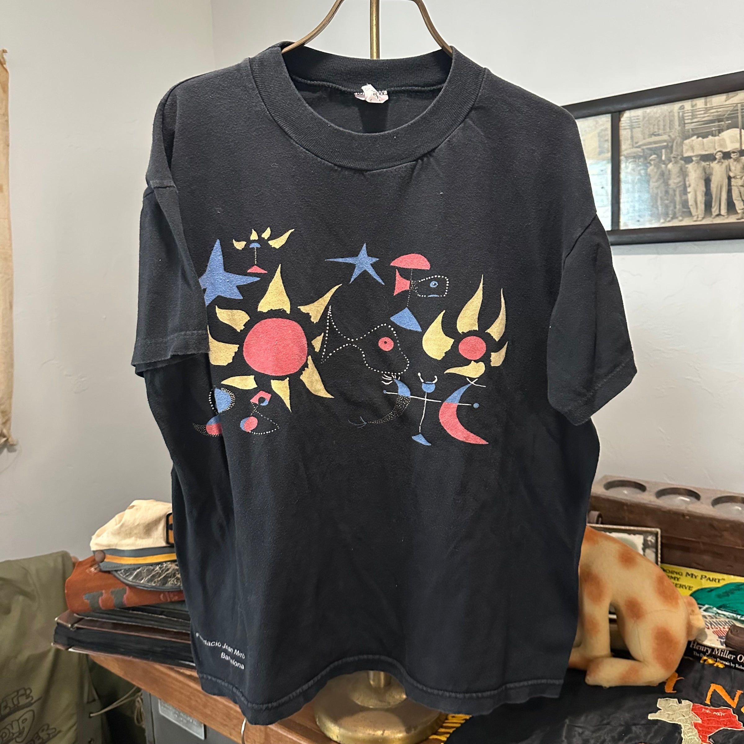 1990’s Joan Miro Art T-Shirt Large