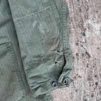 1940’s WWII USN N-3 HBT Utility Jacket 23.5” Chest