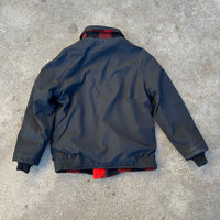 1970’s Reversible Buffalo Check A-2 Style Wool Jacket Medium