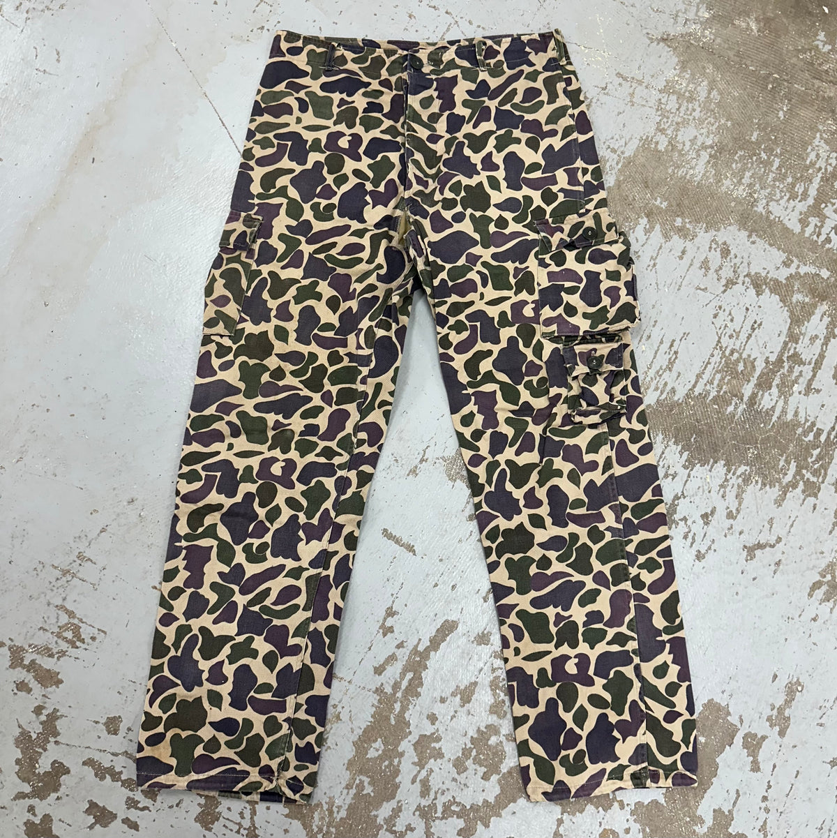 1960’s Vietnam War CISO-made Beo Gam Camo Pants 33” Waist