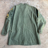 1960’s US Army Fifth Infantry Patched Fatigue Shirt Large