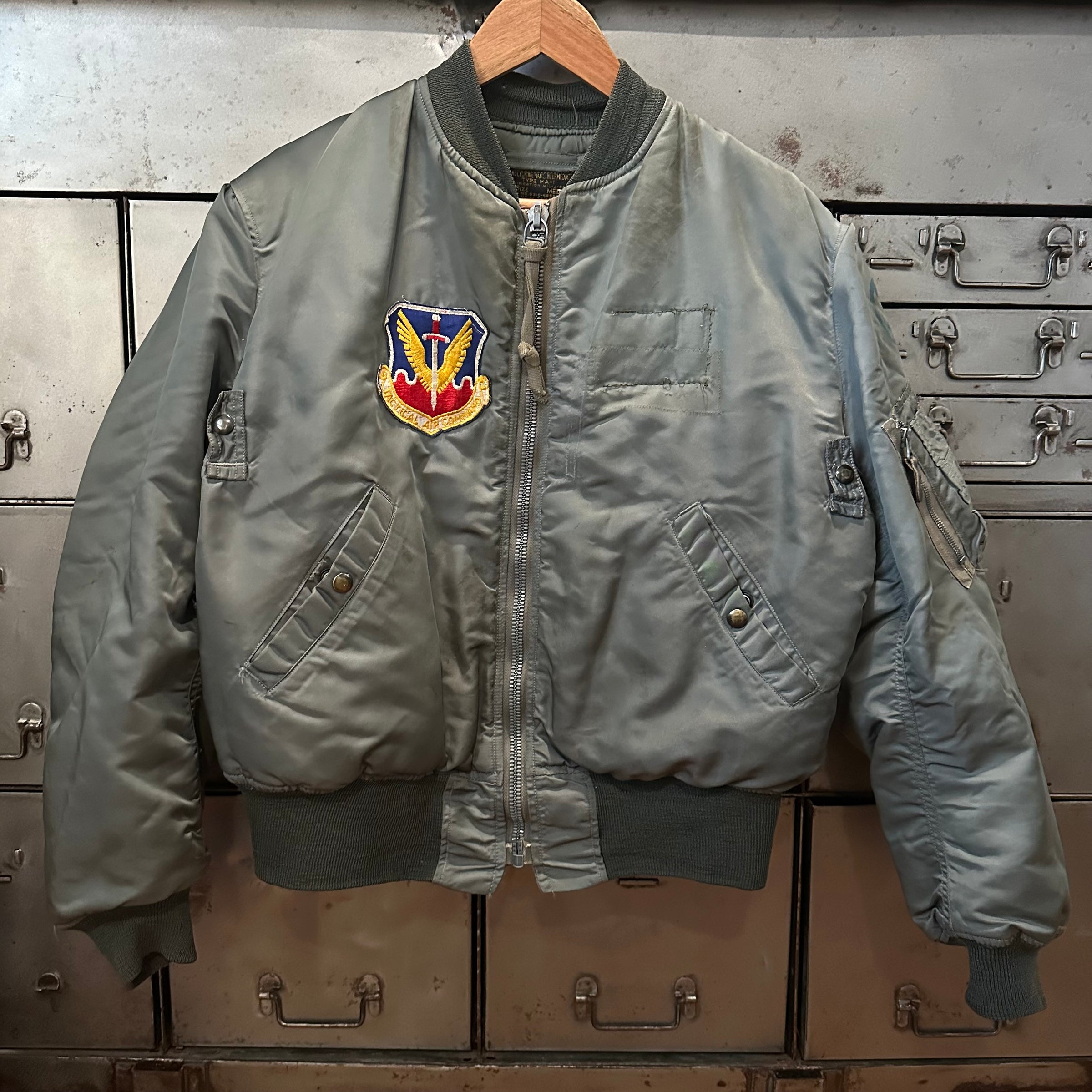 1950’s First Pattern MA-1 Flight Jacket Medium