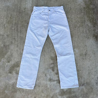 2000’s Deadstock Levi’s 505 White Corduroy Pants 33” x 32”