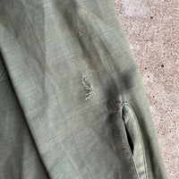 1960’s US Army Fifth Infantry Patched Fatigue Shirt Large