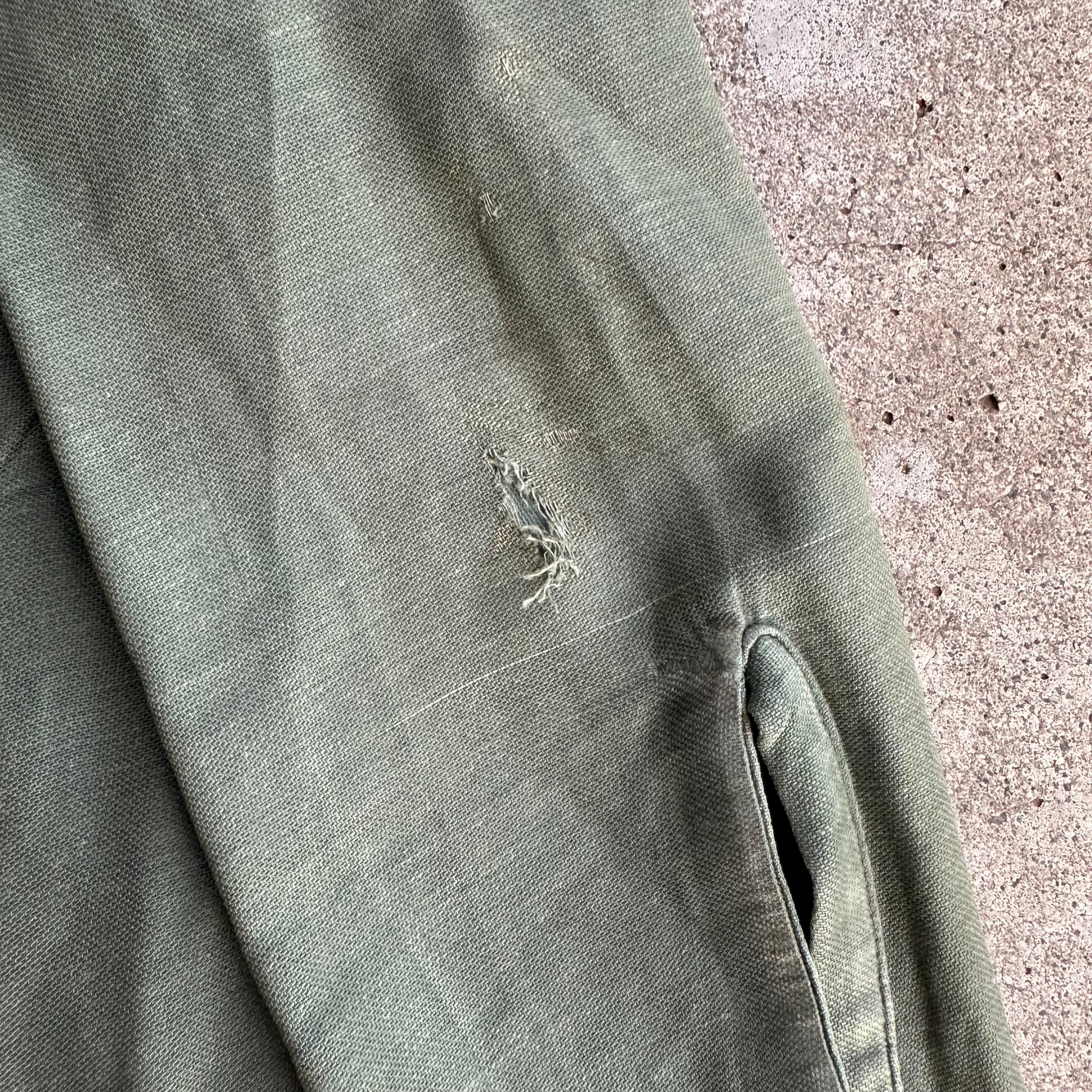 1960’s US Army Fifth Infantry Patched Fatigue Shirt Large