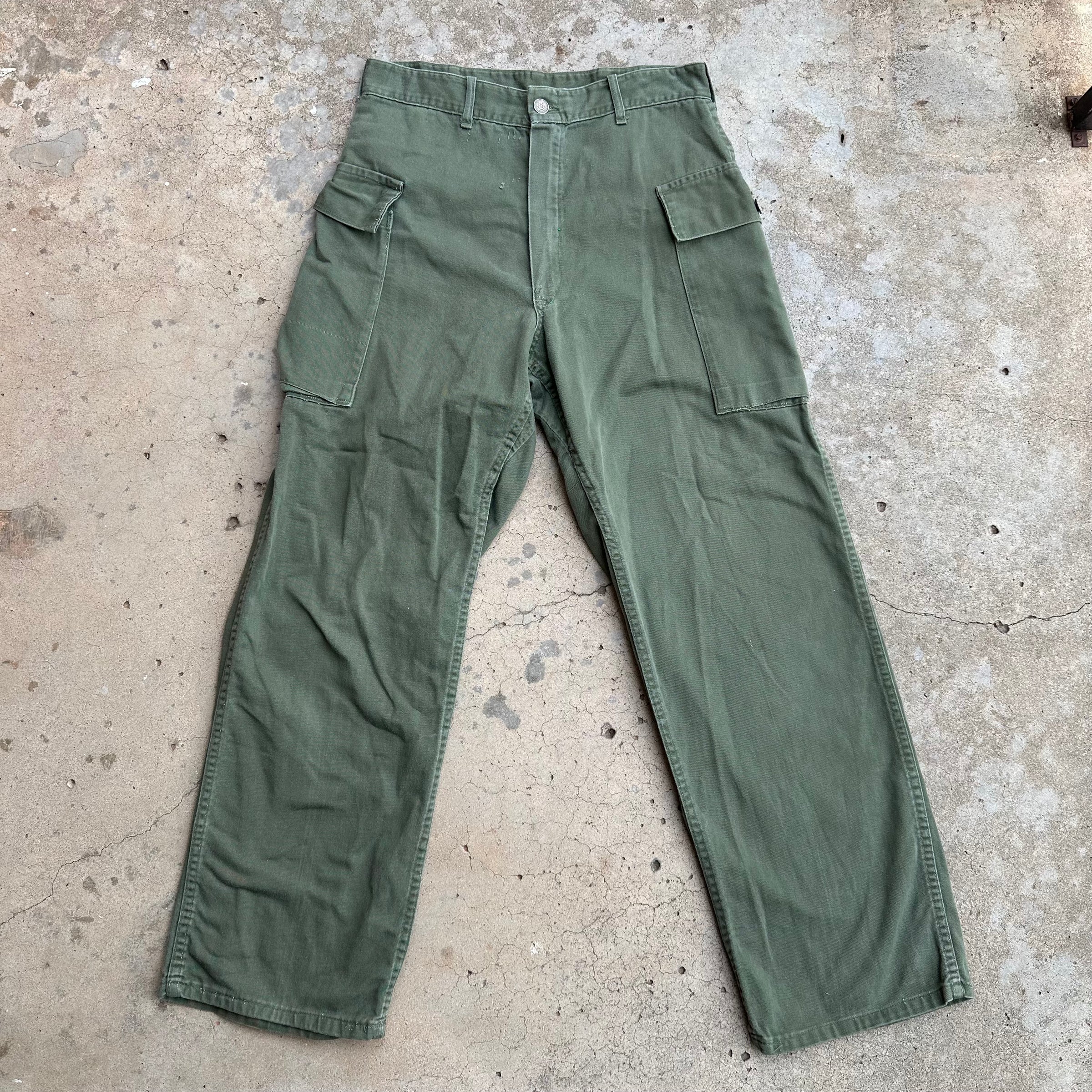 1950’s US Military 13 Star Sateen Fatigue Pants