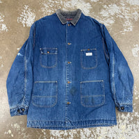 1960’s Montgomery Ward PowrHouse Blanket Lined Denim Chore Jacket