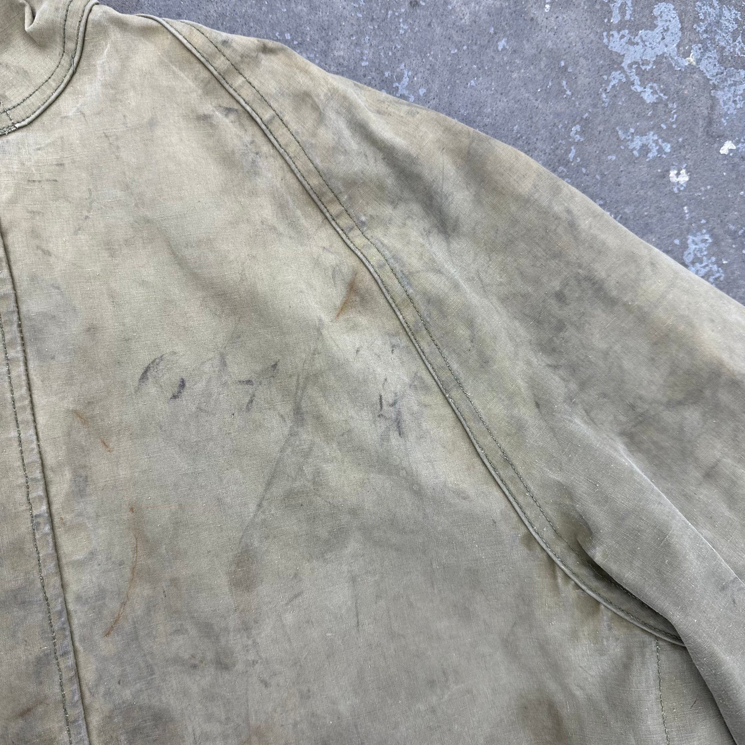 1940’s WWII USN Hook Clasp Foul Weather Parka 26” Chest