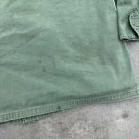 1960’s US Army First Signal Brigade Patched Poplin Jungle Jacket Small Short