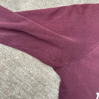 1960’s McMaster University Flock Print Raglan Crewneck Sweatshirt
