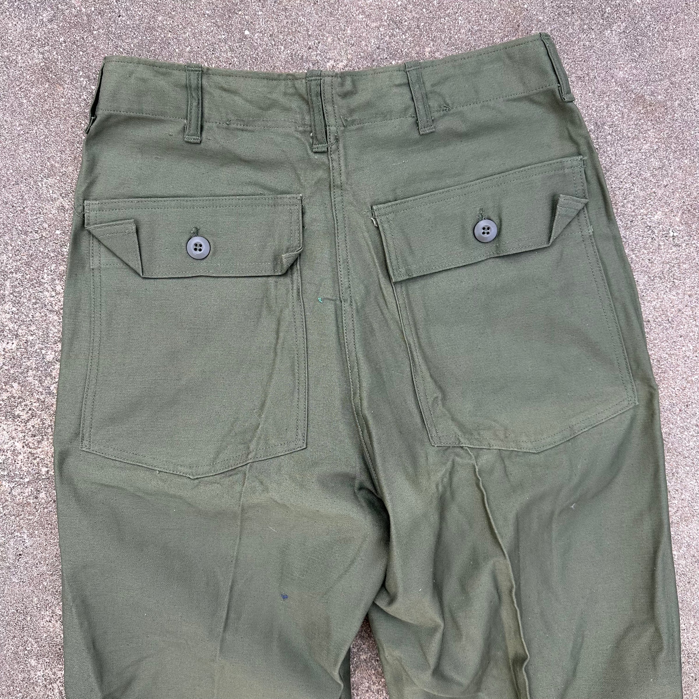 1960’s Deadstock OG-107 Fatigue Pants 31” Waist
