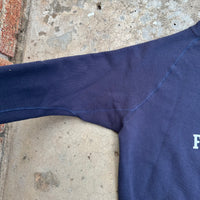 Warehouse Repro Fort Polk Flock Print Sweatshirt Size 44