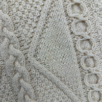 1980’s Standun Irish Fisherman Cable Knit Aran Sweater Small