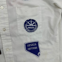 1970’s Patched Georgia Jaycees Button Down Shirt Large