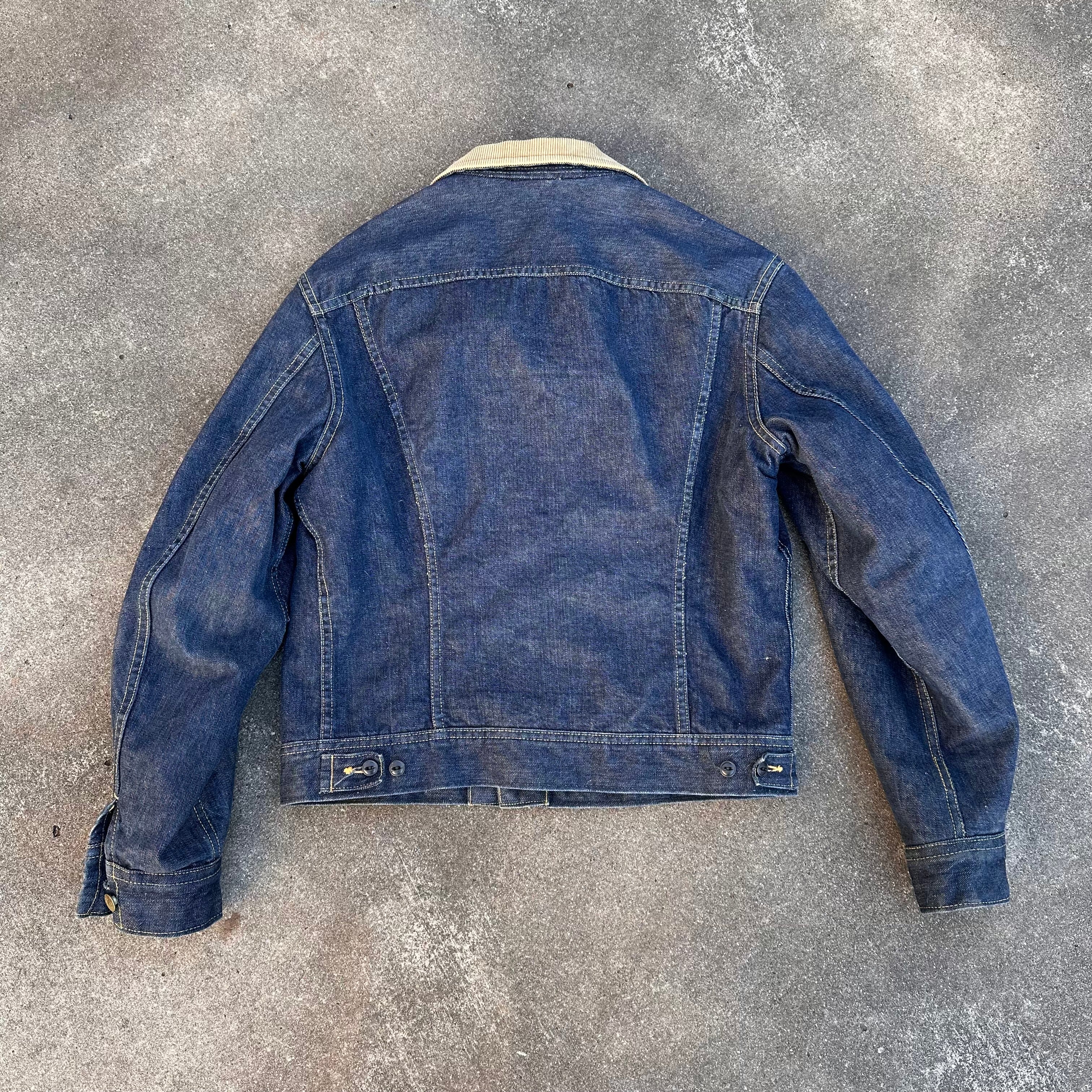 Early 1960's Lee Storm Rider Denim Jacket Size 40 Long