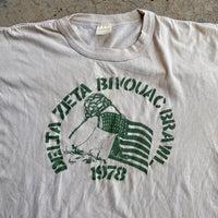 1978 Delta Zeta Bivouac Brawl T-Shirt Small