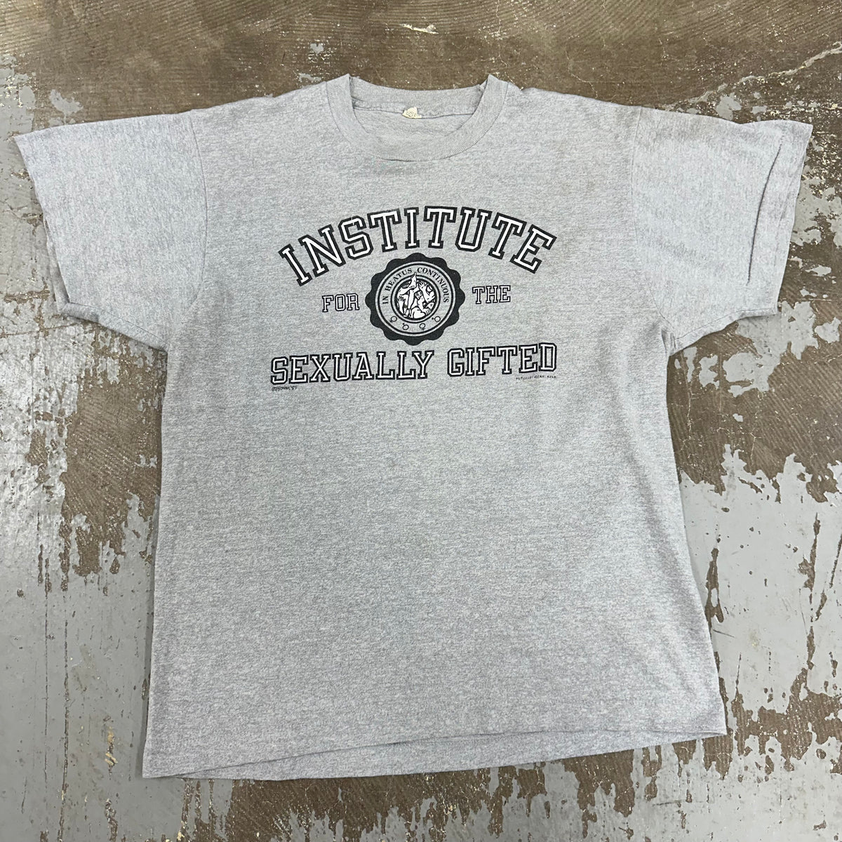 1980’s Institute for the Sexually Gifted T-Shirt Medium