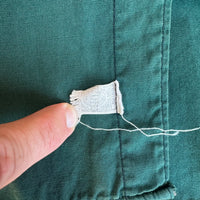 1950’s Coca Cola Employee Green Work Shirt Large