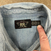 2000’s RRL Western Chambray Shirt XXL