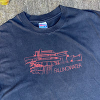 1990’s Frank Lloyd Wright Falling Water T-Shirt XL