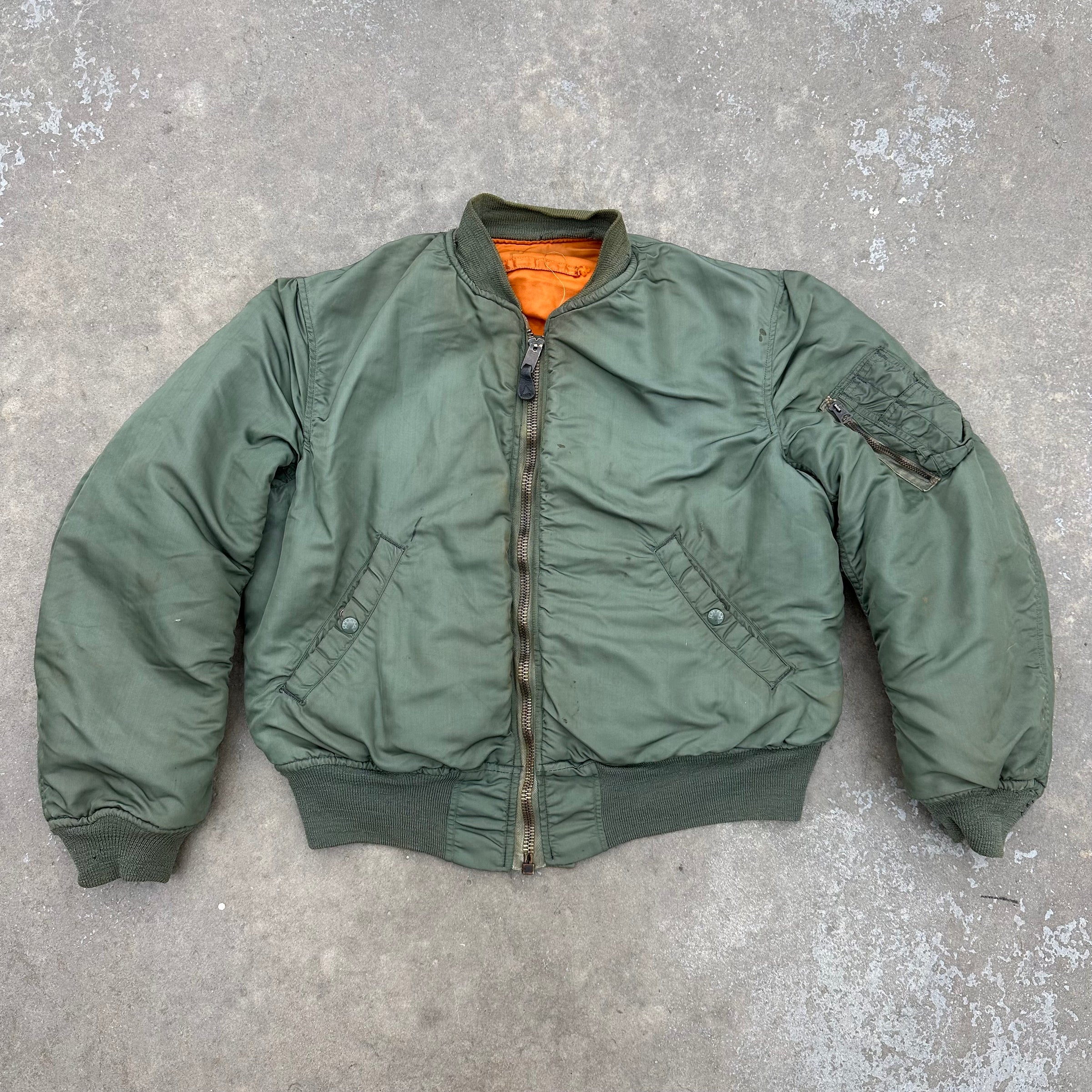 1960’s USAF Reversible MA-1 Flight Jacket Size Medium