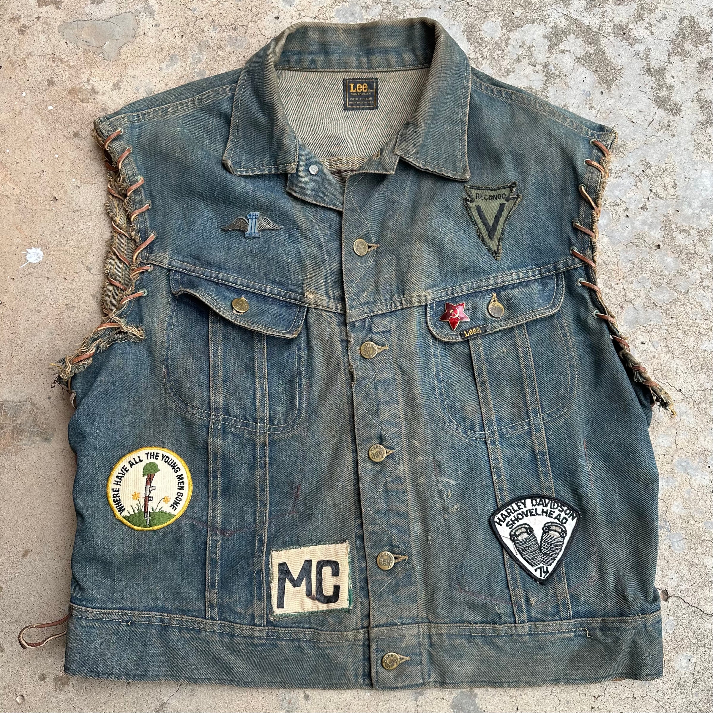 1970’s Lee 101J Denim Cut 24” Chest