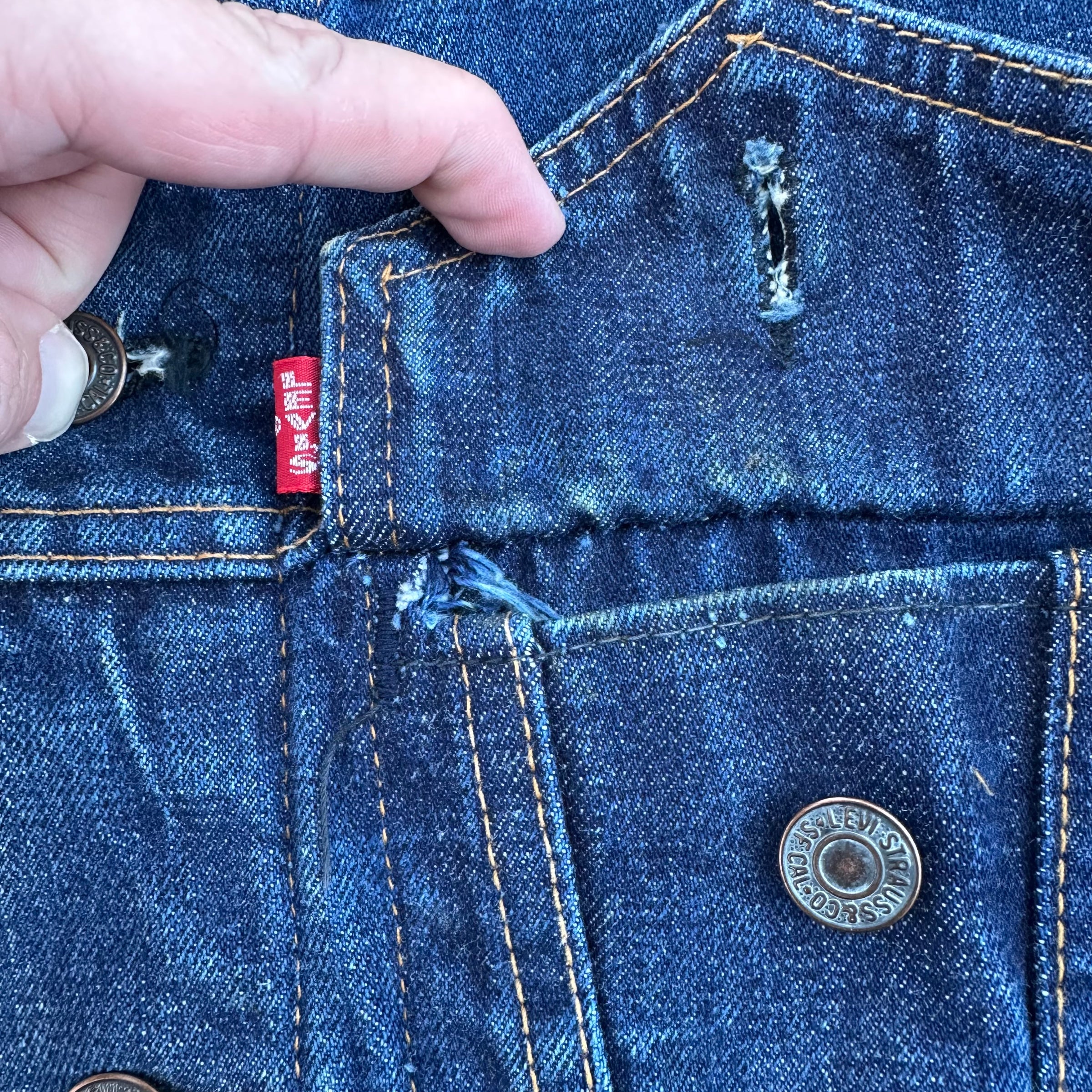 1960’s/70’s Levi’s Big E 71205 Denim Jacket Size 40