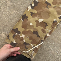 1960’s/70’s Vietnam War ARVN Police Cloud Camo Cotton Shell Pants 28” - 39” Waist