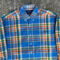 1990’s/2000’s Ralph Lauren Plaid Cotton Shirt Medium