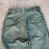 1950/60's First Pattern OG-107 Fatigue Pants 26” - 29” x 30”