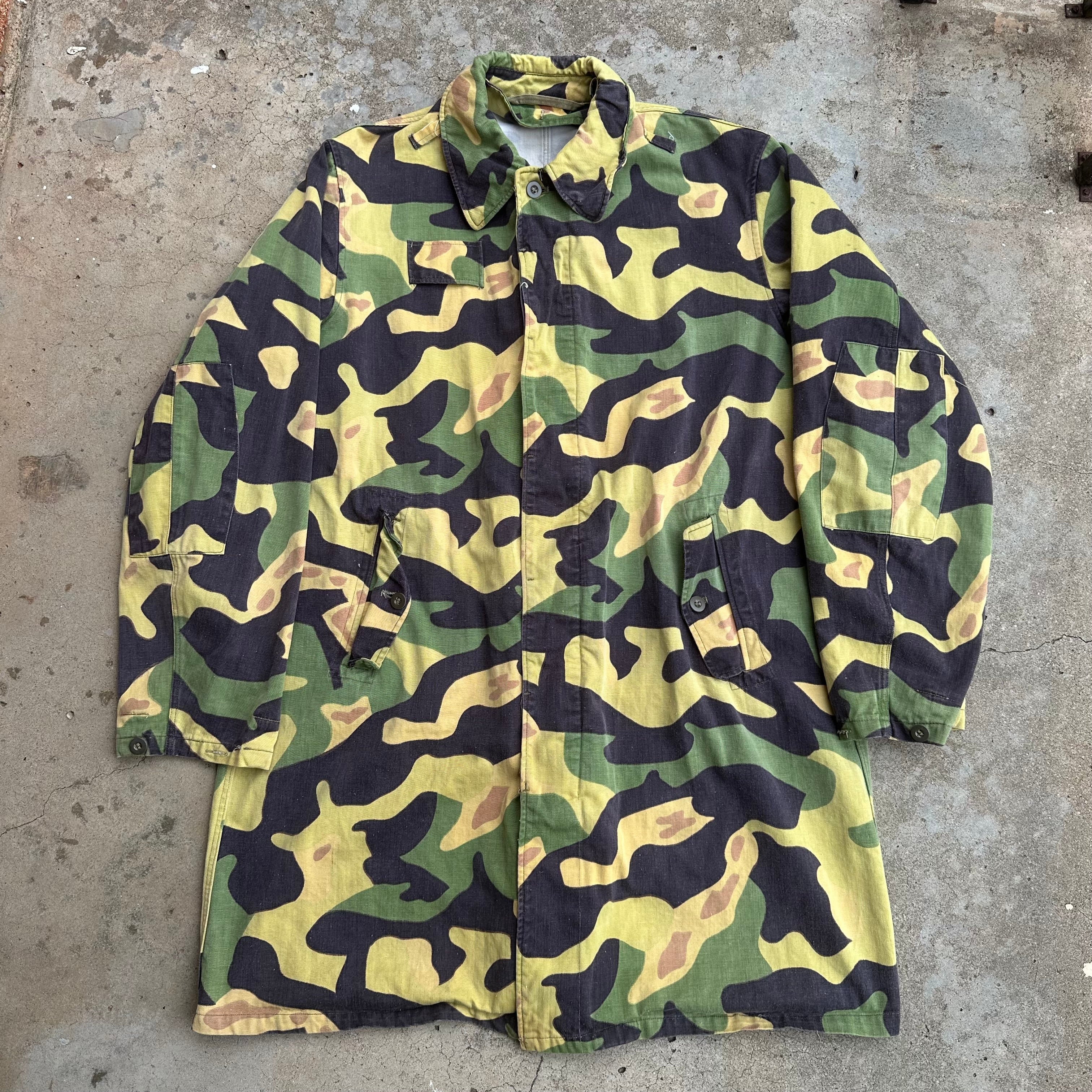 60's チェコ軍 Salamander Camo Field Coat 60s Salamander Camo Coat | the Holic vintage clothing