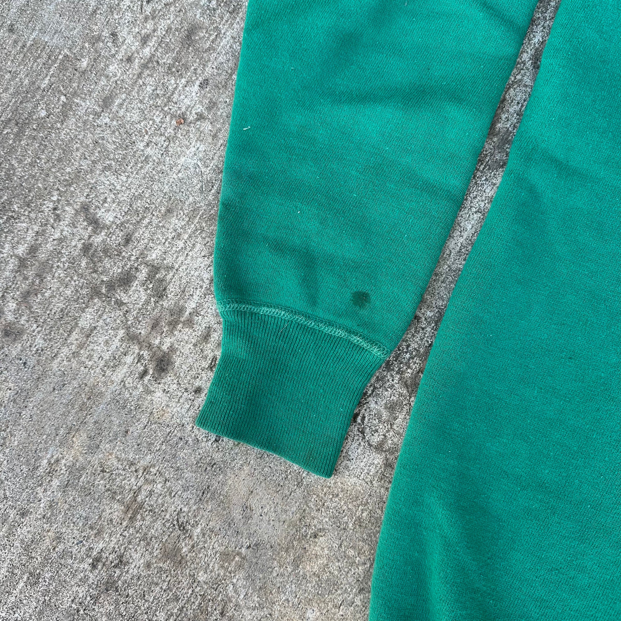 1960’s Camp Bobbin Hollow Flock Print Crewneck Sweatshirt