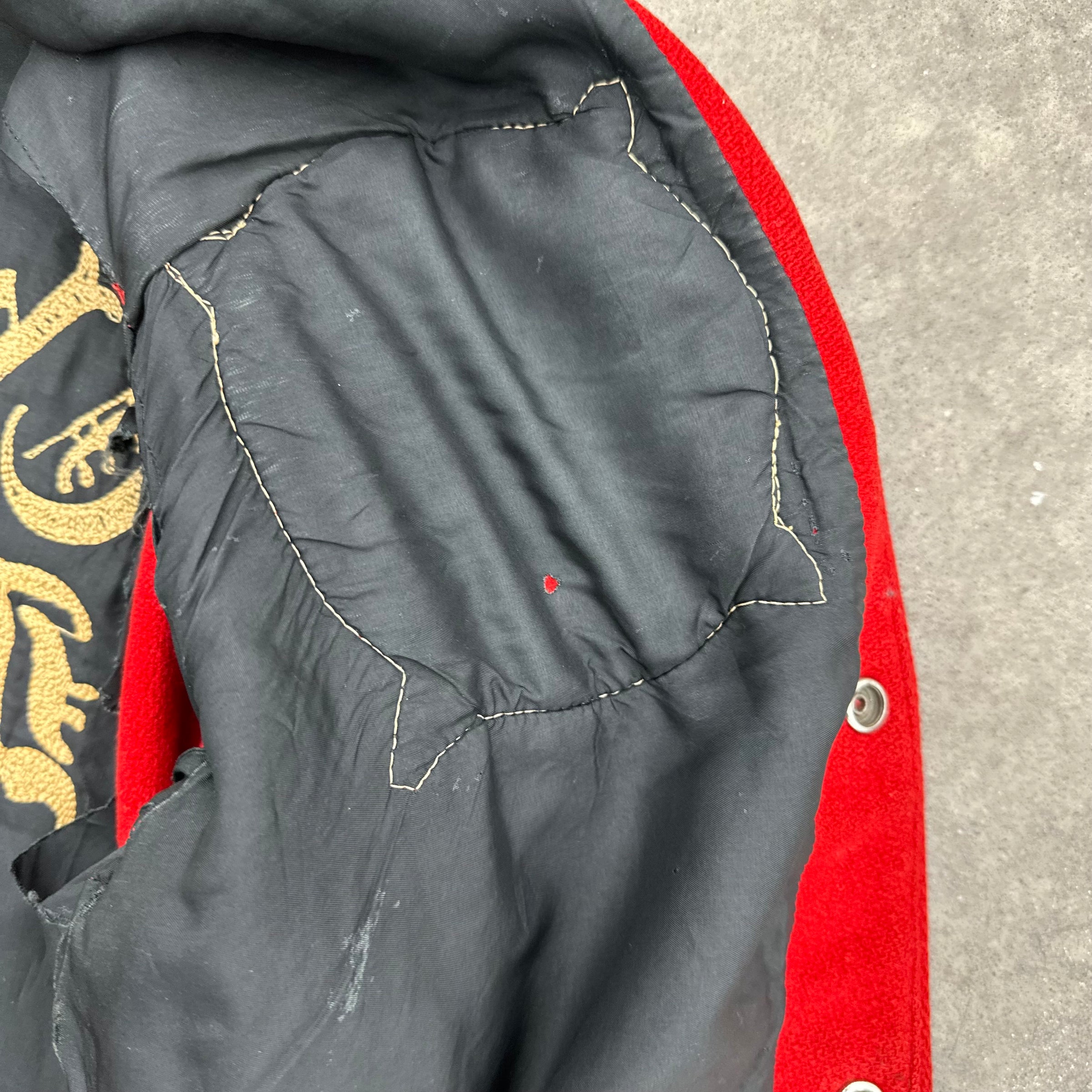 1950’s/60’s 3rd Infantry Regiment The Old Guard Chainstitched Varsity Jacket Large