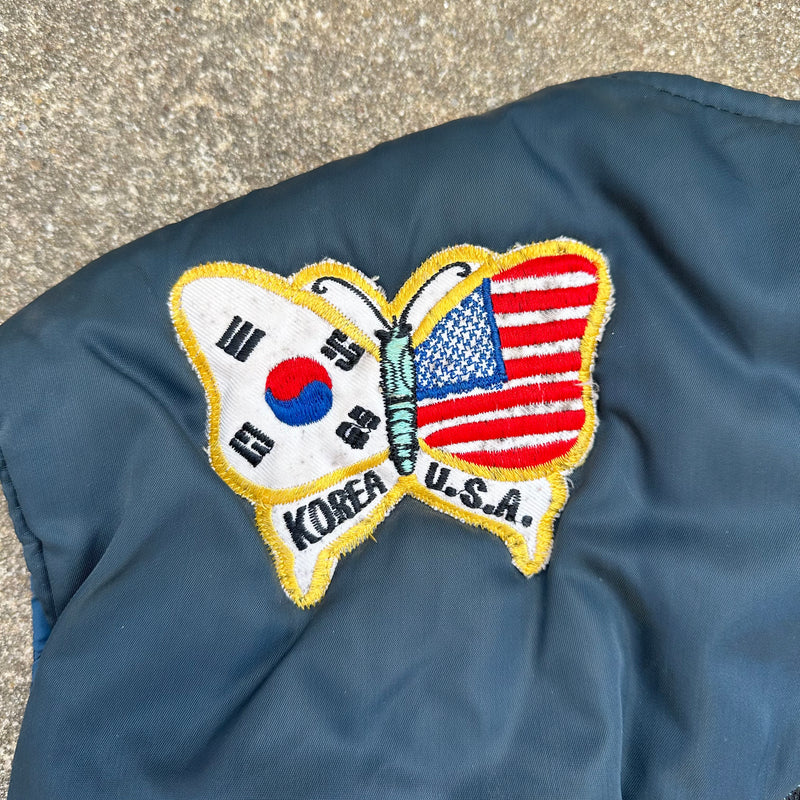 1980’s Korean Made Navy K-9 Unit Souvenir Vest XL