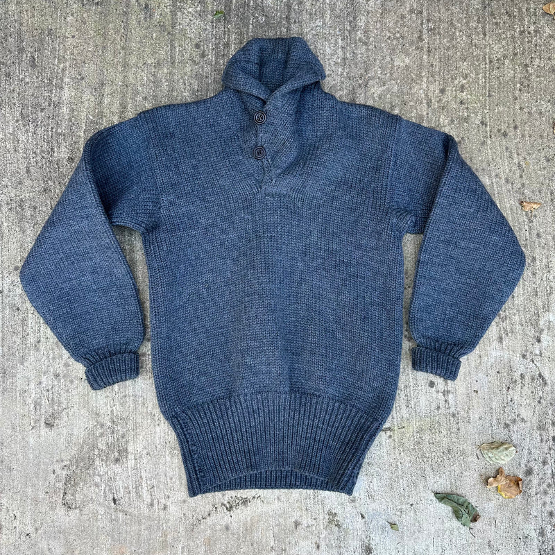 1930’s/40’s Culver Military Academy Shawl Collar Sweater Size 38