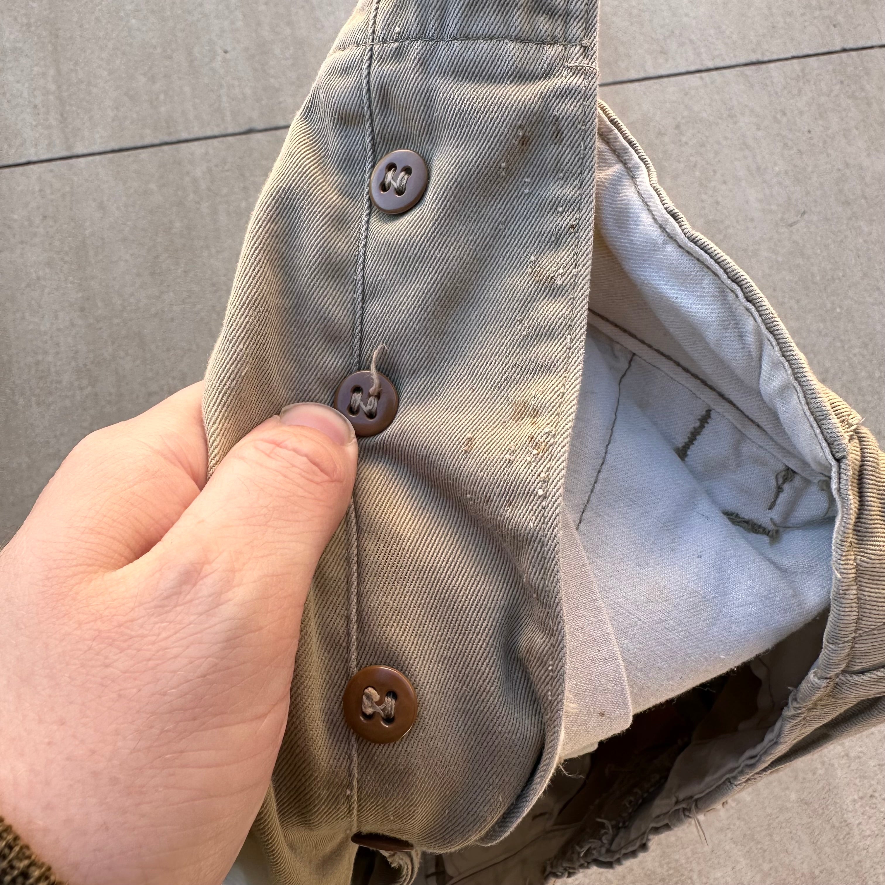 1940's WWII US Army M-45 Khaki Pants 30” x 29” – Little Chum Vintage