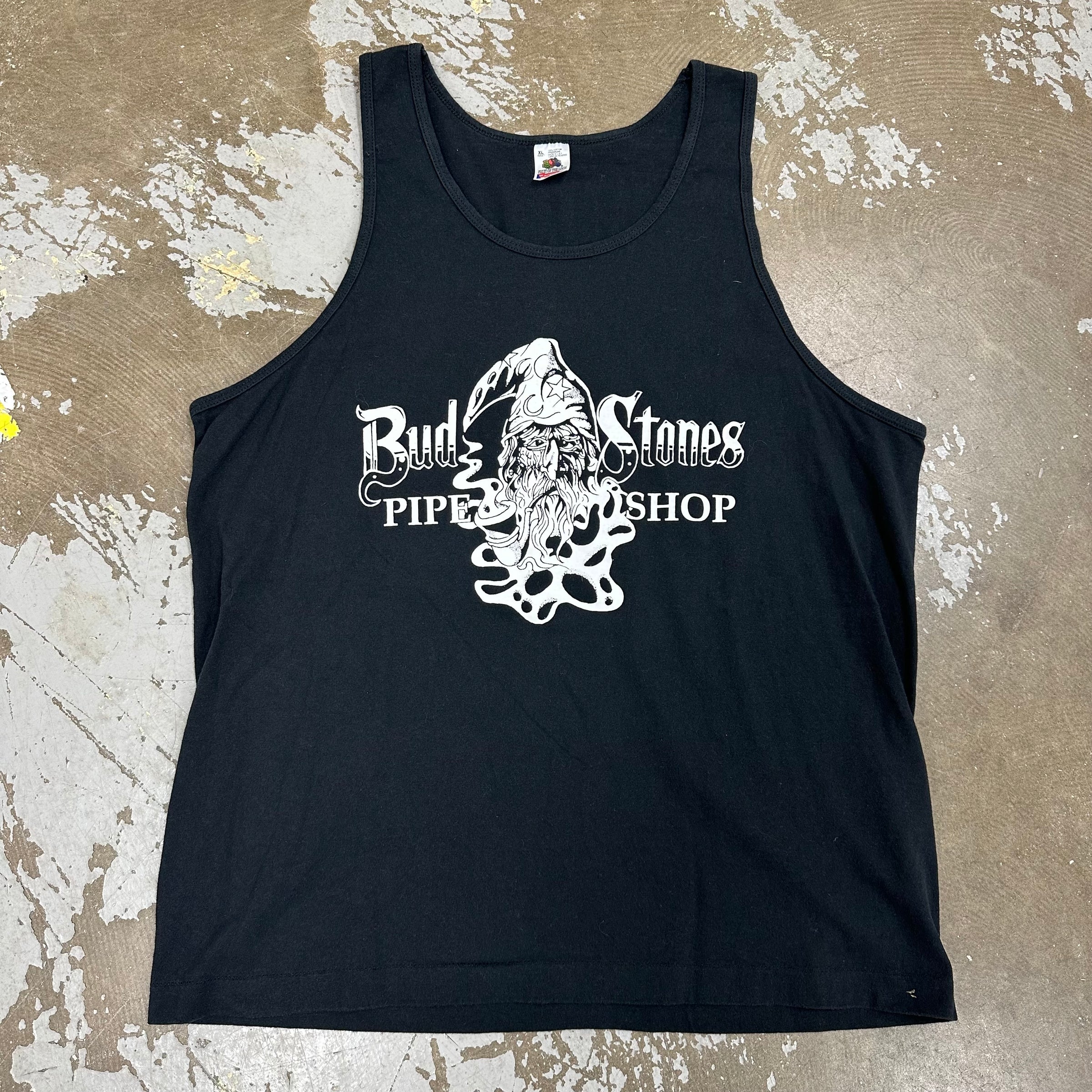 1990’s Bud Stones Pipe Shop Tank Top T-Shirt XL
