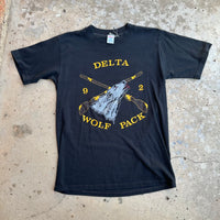 1980’s Delta Wolfpack 2nd Infantry Training Brigade T-Shirt Medium