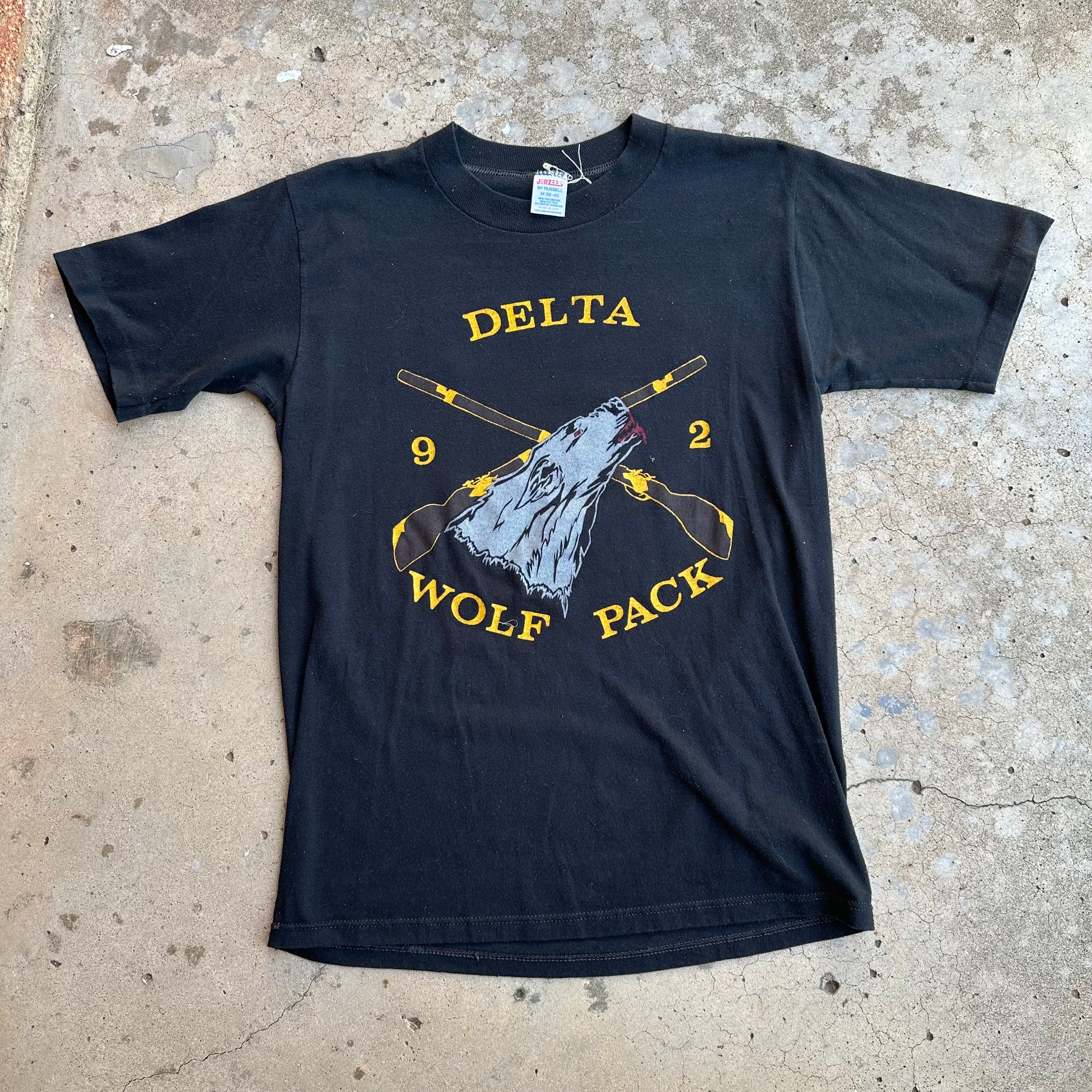 1980’s Delta Wolfpack 2nd Infantry Training Brigade T-Shirt Medium